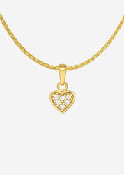 The Charmed Heart Pendant Necklace - Molten Store