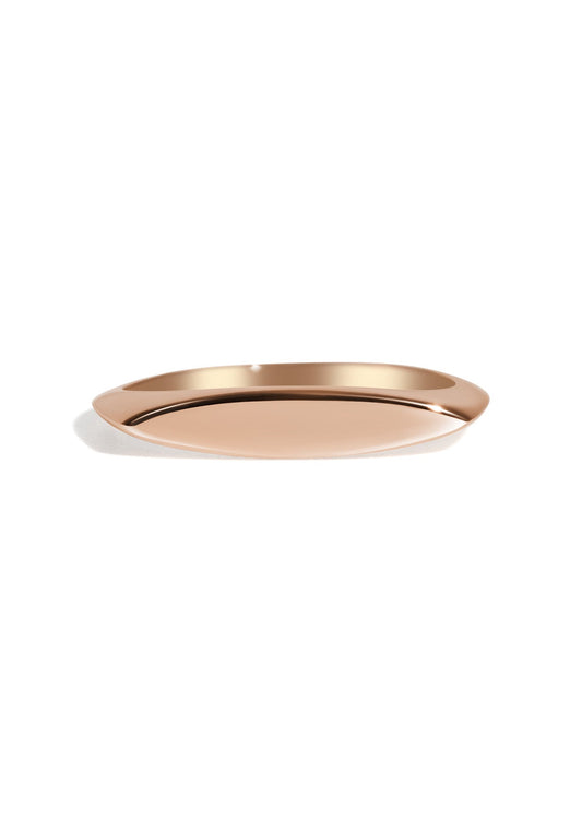 The Cosmos Rose Gold Signet Ring - Molten Store