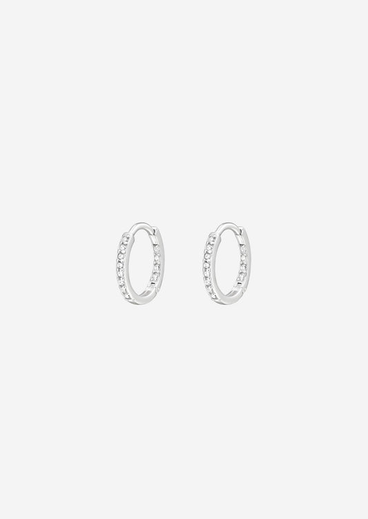 The Dawn Sterling Silver Huggie Earrings - Molten Store