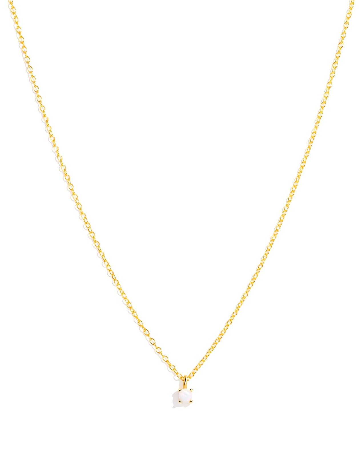 The Daydream Opal 14ct Gold Vermeil Necklace - Molten Store