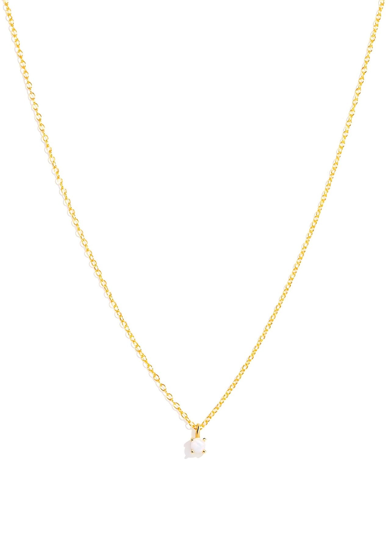 The Daydream Opal 14ct Gold Vermeil Necklace - Molten Store