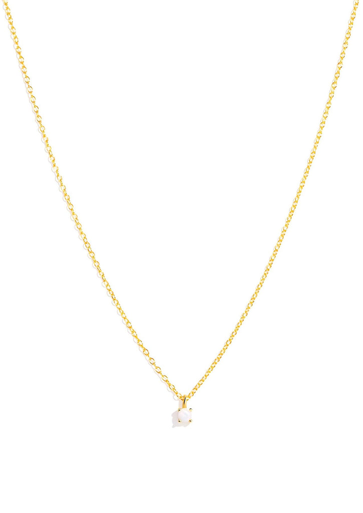 The Daydream Opal 14ct Gold Vermeil Necklace - Molten Store