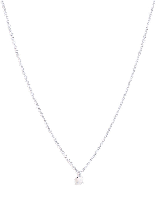 The Daydream Opal Silver Necklace - Molten Store