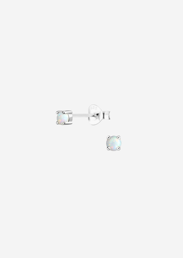 The Daydream Opal Sterling Silver Stud Earrings - Molten Store