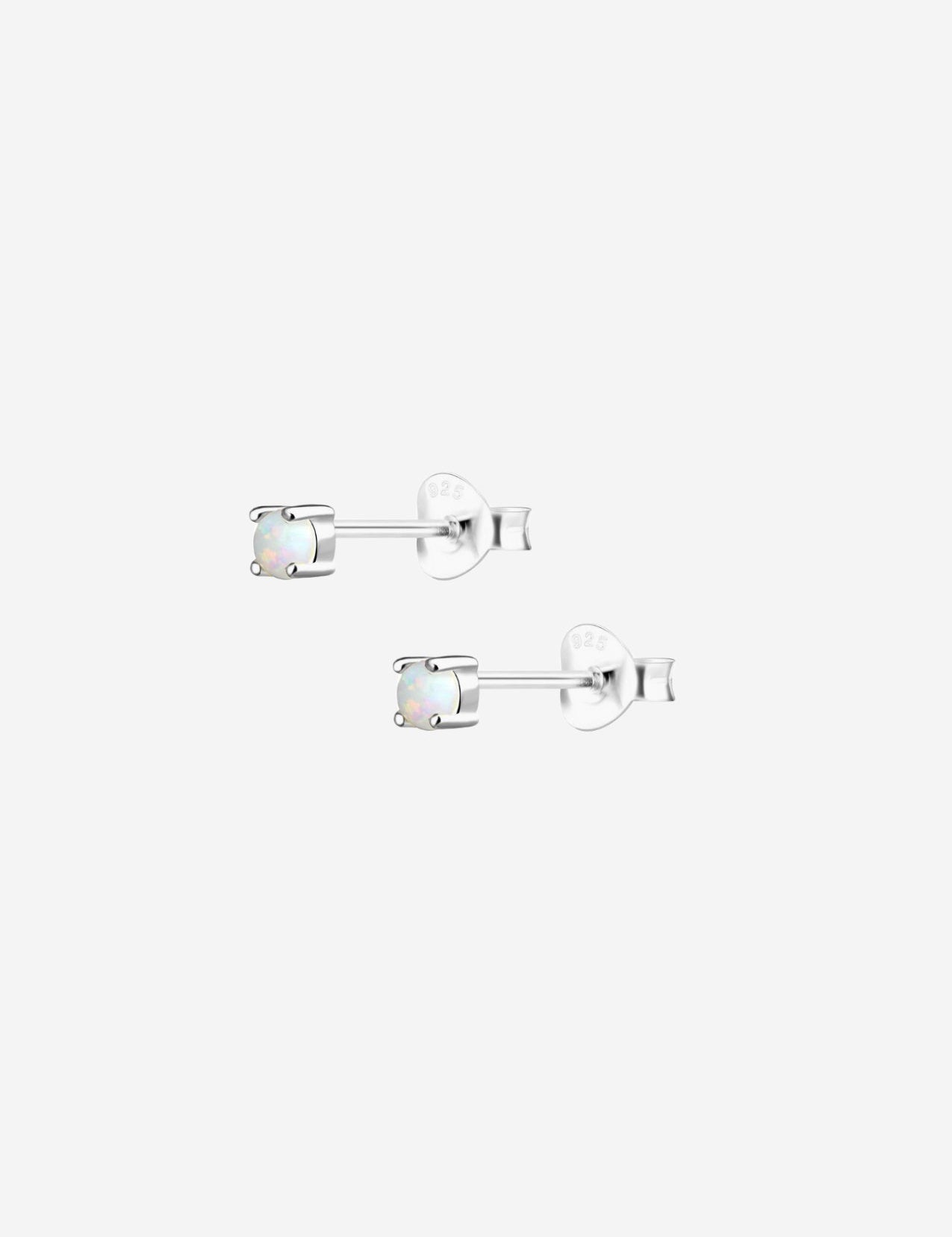 The Daydream Opal Sterling Silver Stud Earrings - Molten Store