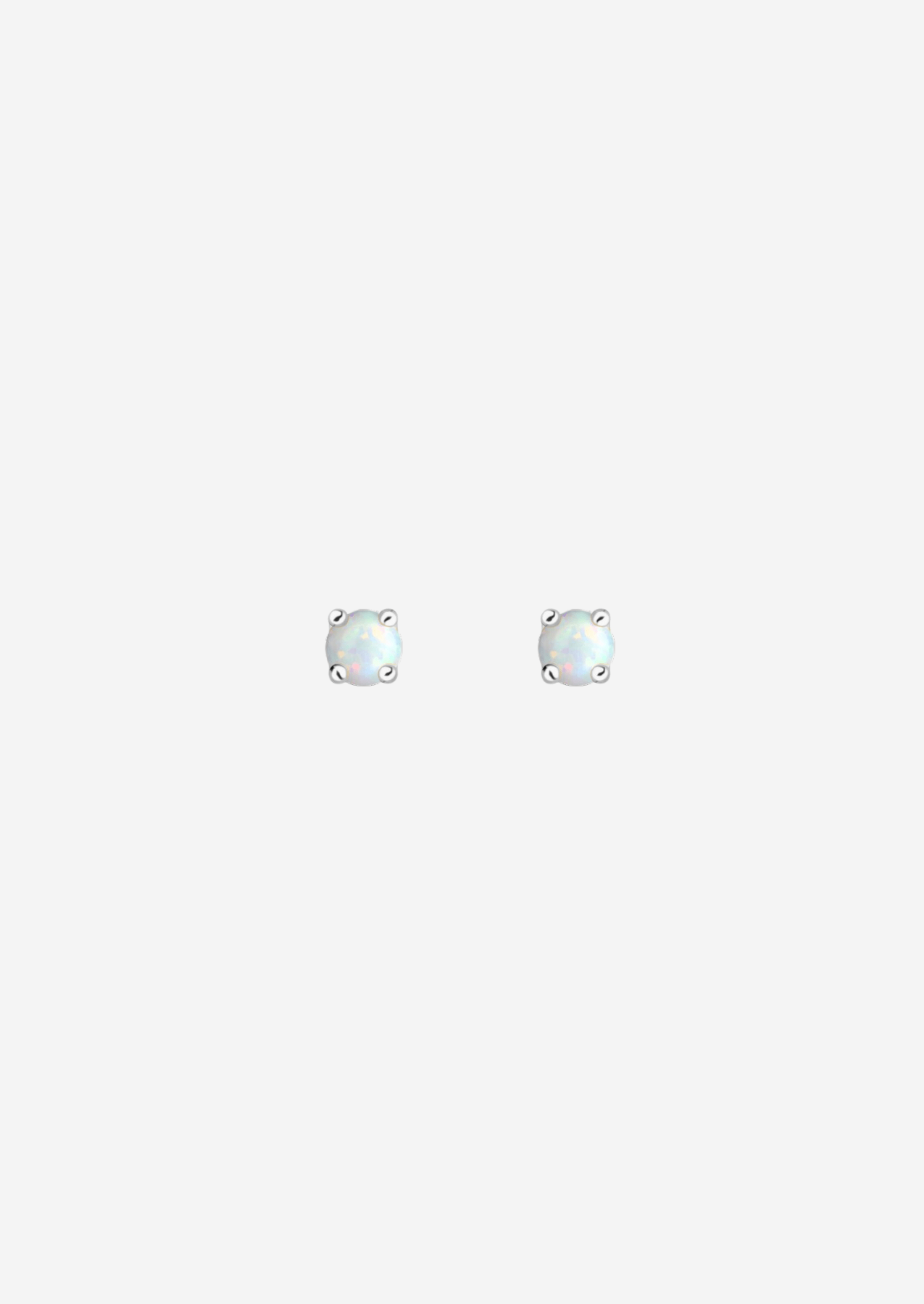 The Daydream Opal Sterling Silver Stud Earrings - Molten Store