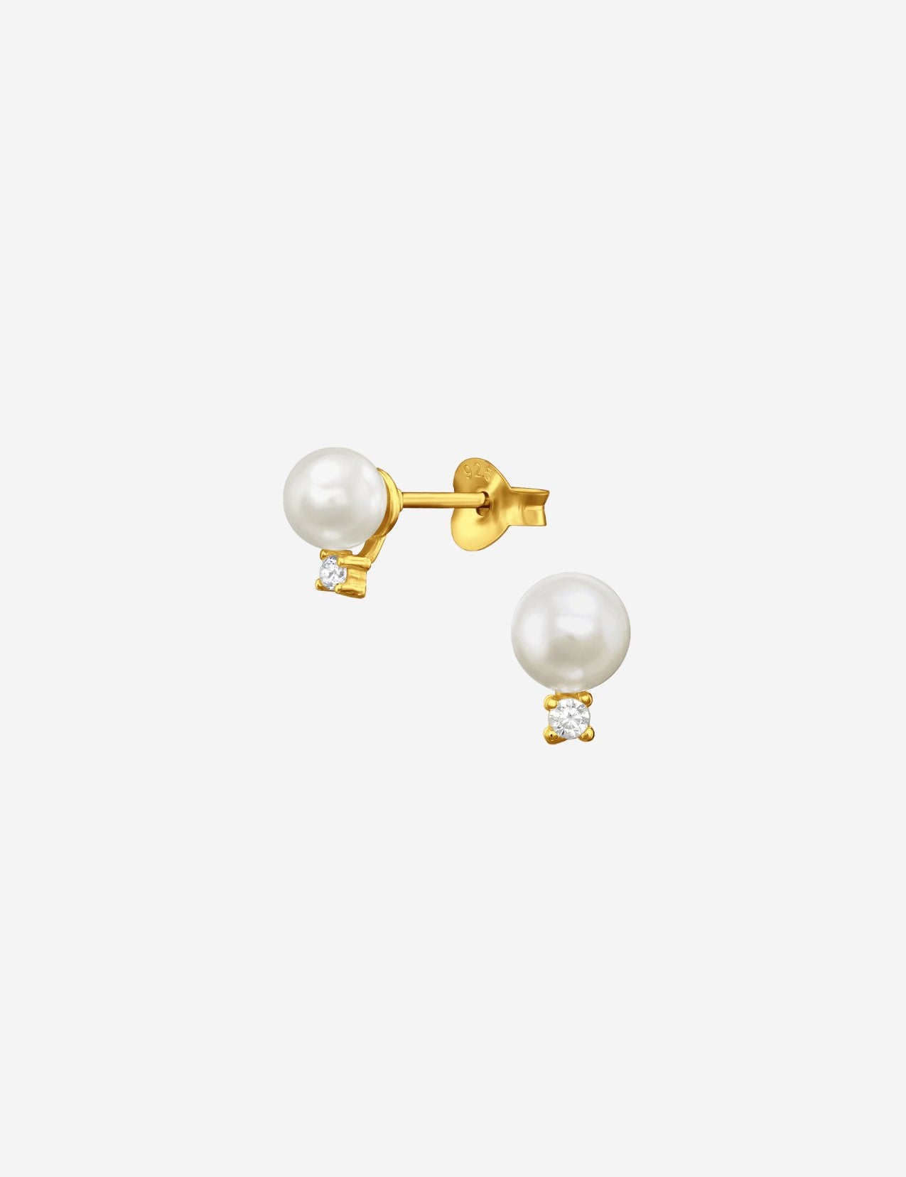 The Dewdrops 14ct Gold Vermeil Earrings - Molten Store