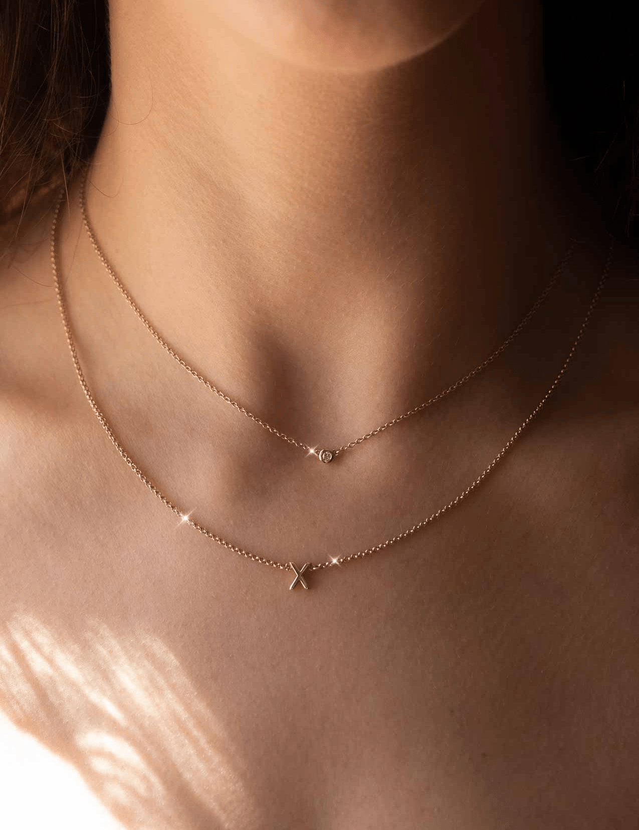 The Diamond Dot Necklace - Molten Store