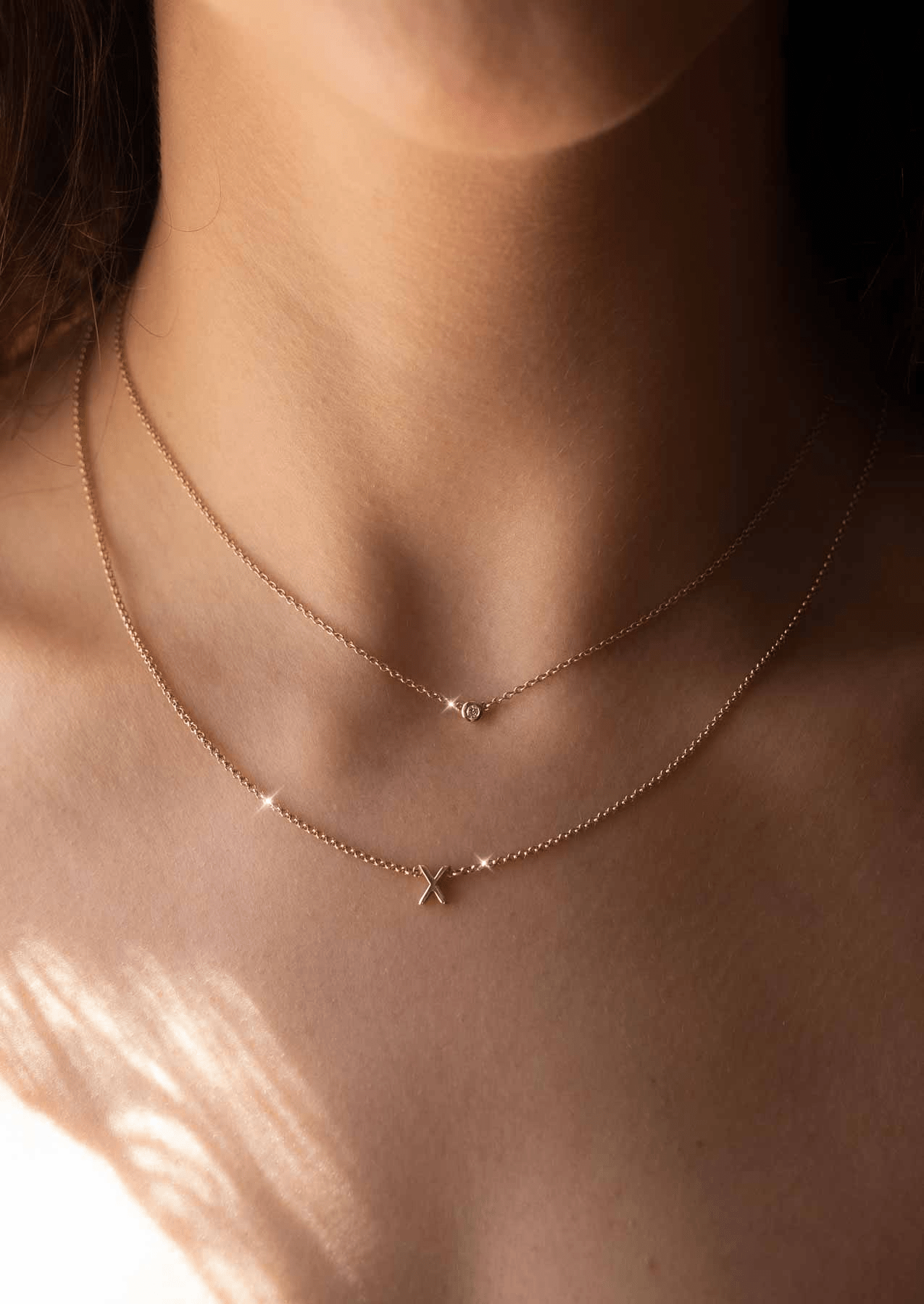 The Diamond Dot Necklace - Molten Store