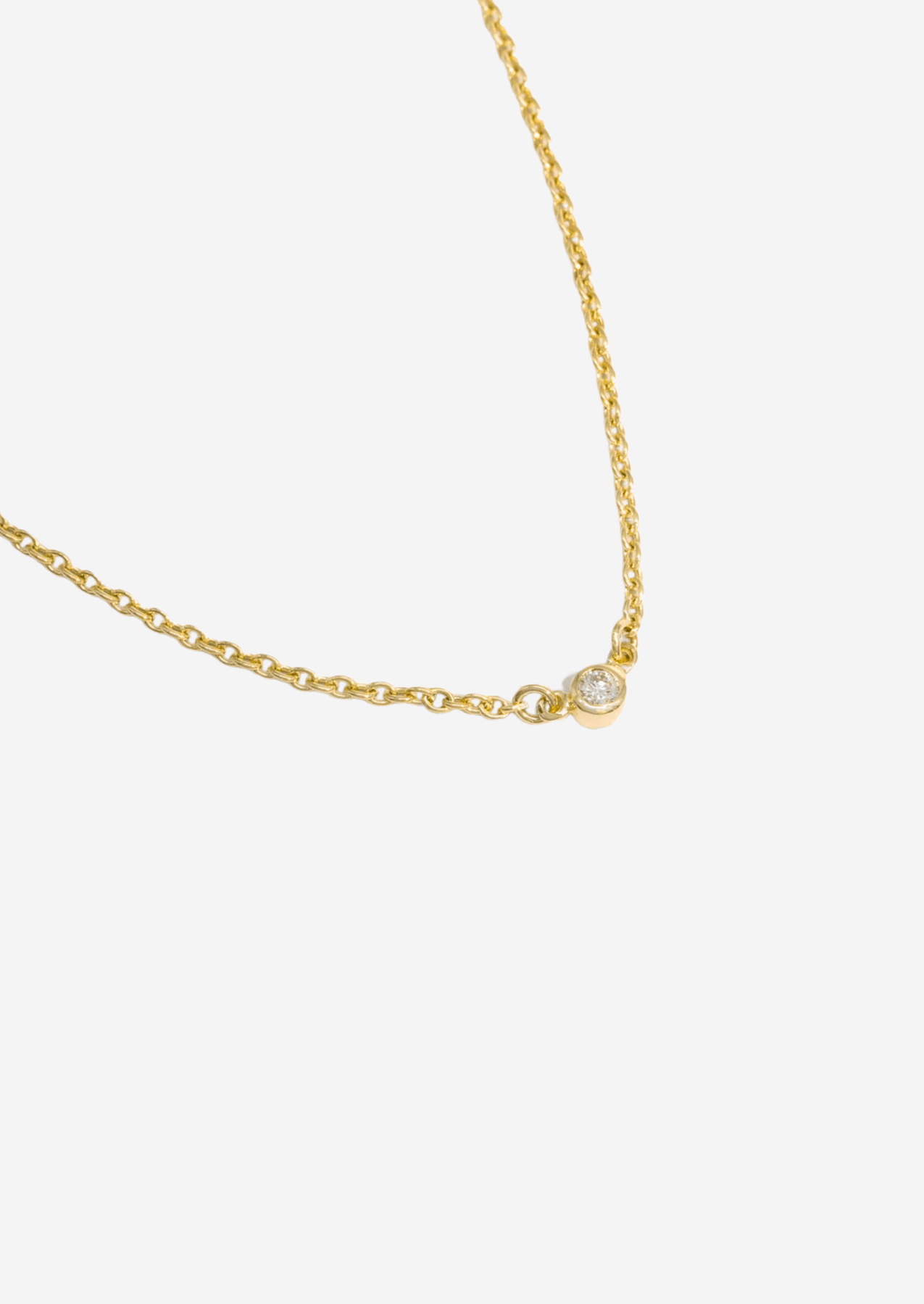 The Diamond Dot Necklace - Molten Store