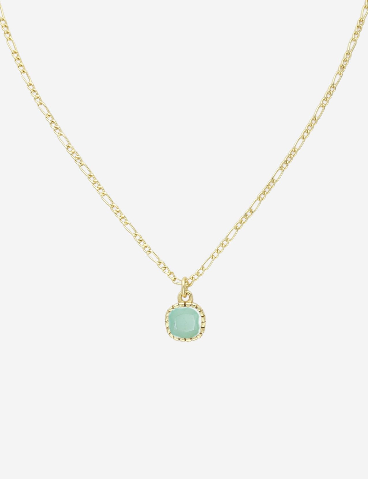 The Eden Chalcedony 18ct Gold Vermeil Necklace - Molten Store