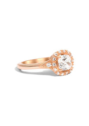 The Eliza Rose Gold Ring Setting - Molten Store