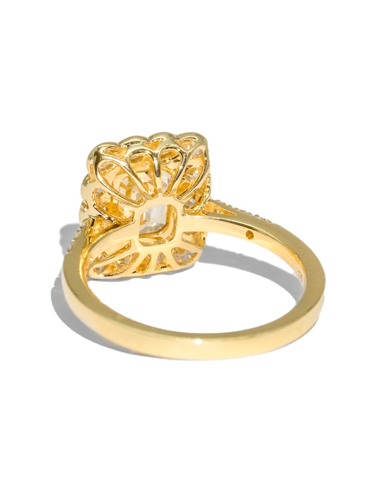 The Elodie Ring with 1.03ct Yellow Diamond - Molten Store