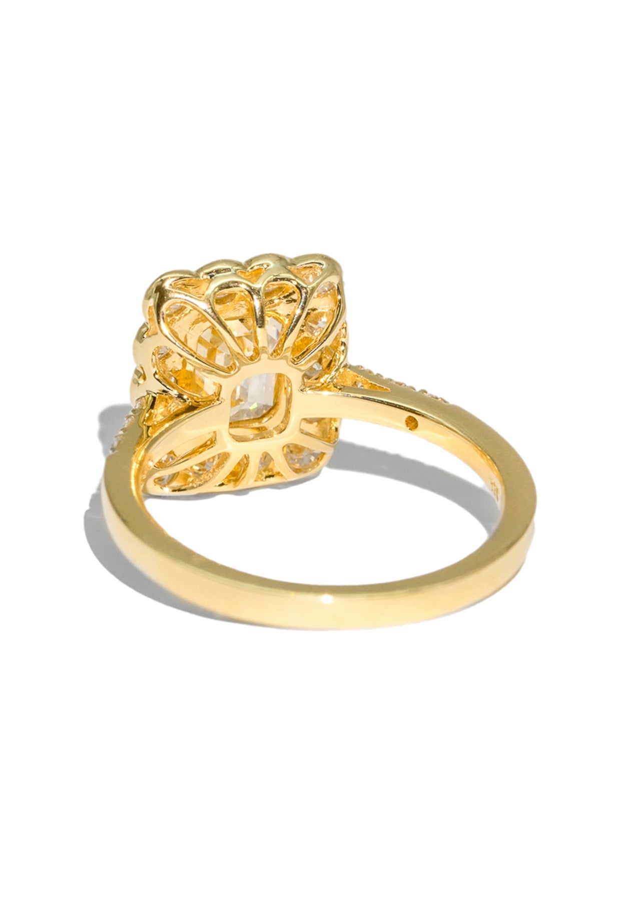 The Elodie Ring with 1.03ct Yellow Diamond - Molten Store