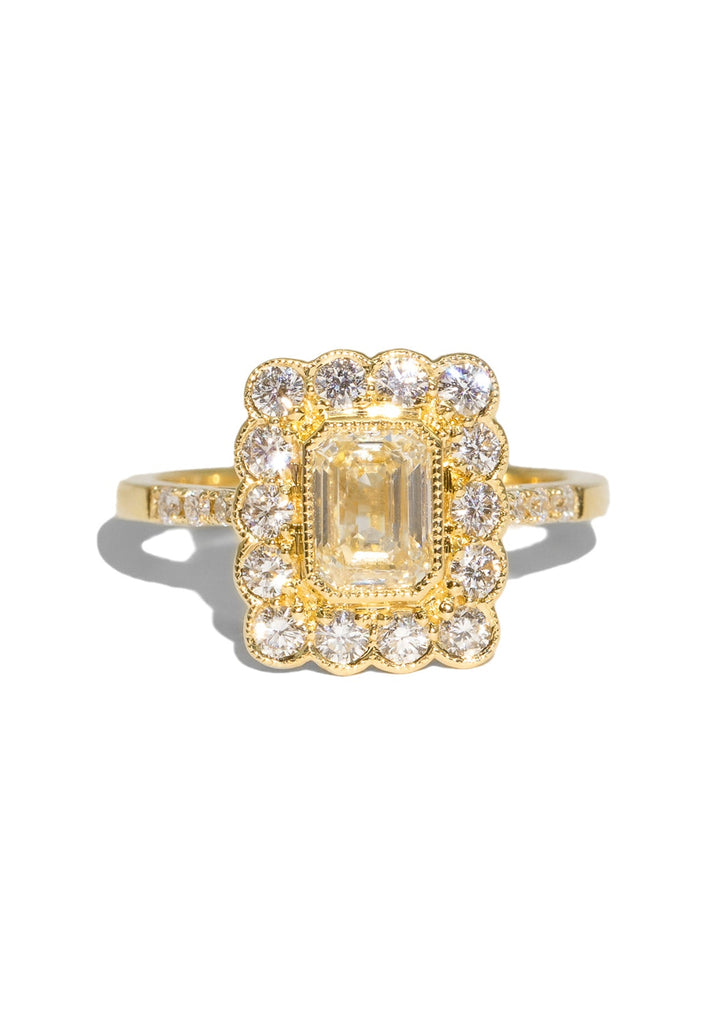 The Elodie Ring with 1.03ct Yellow Diamond - Molten Store