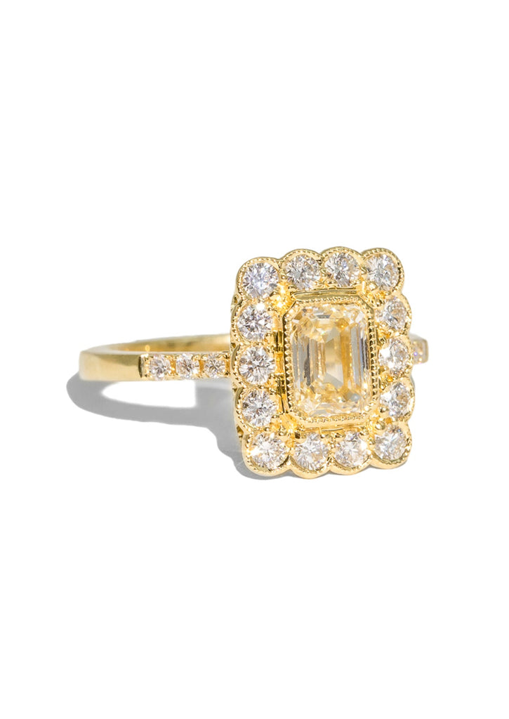 The Elodie Ring with 1.03ct Yellow Diamond - Molten Store