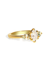 The Esme Ring with 1.01ct Oval Cultured Diamond - Molten Store