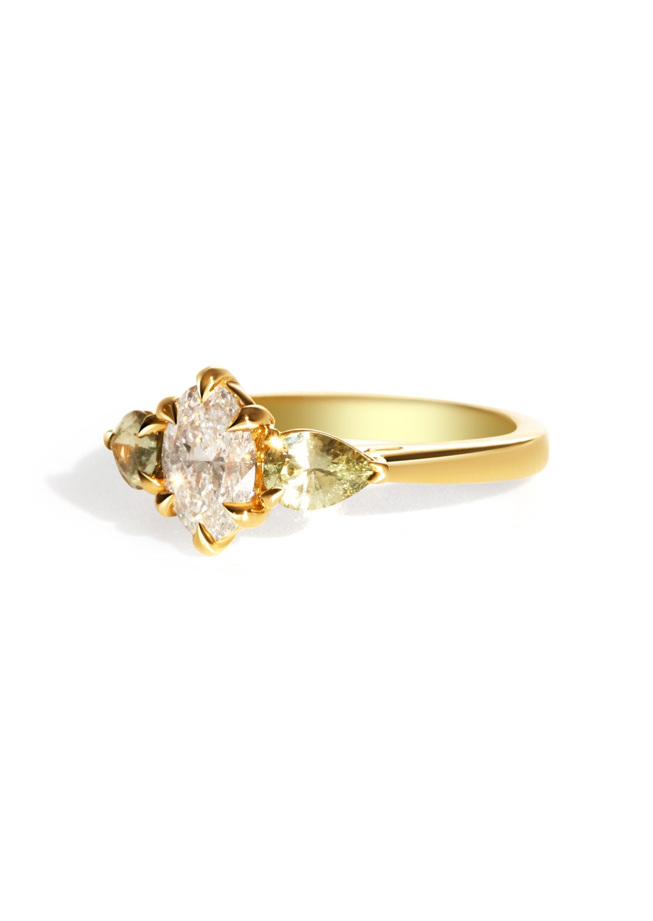 The Esme Ring with 1.01ct Oval Cultured Diamond - Molten Store