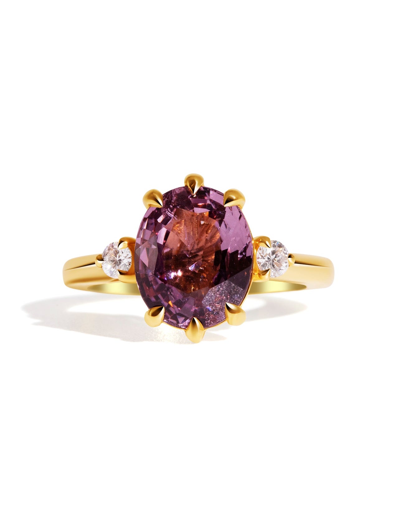 The Esme Ring with 4.25ct Oval Spinel - Molten Store