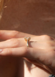 The Esme Rose Gold Ring Setting - Molten Store