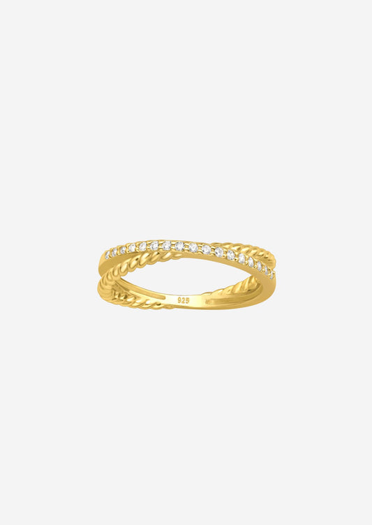 The Eternal 14ct Gold Vermeil Ring - Molten Store