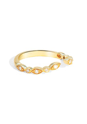 The Evergreen 9ct Yellow Gold Diamond Band - Molten Store