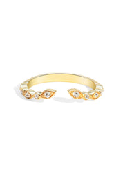 The Evergreen 9ct Yellow Gold Diamond Band - Molten Store