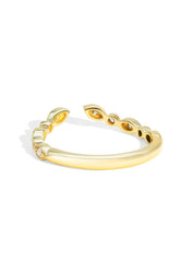 The Evergreen 9ct Yellow Gold Diamond Band - Molten Store