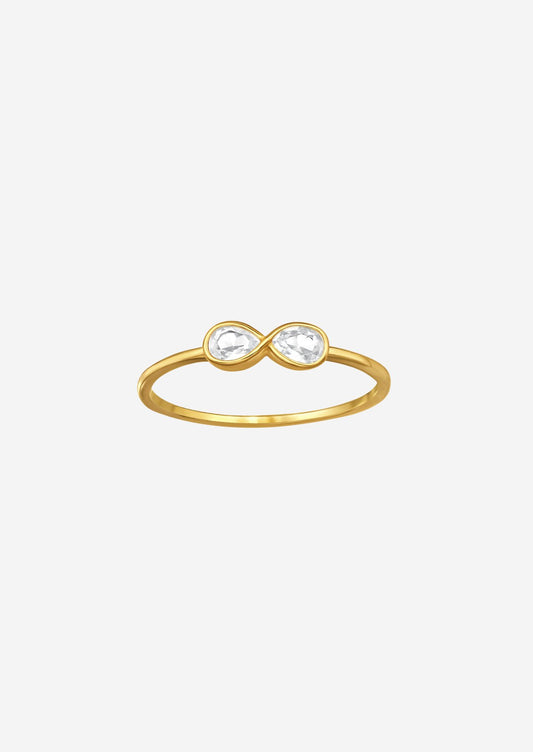 The Evermore 14ct Gold Vermeil Ring - Molten Store