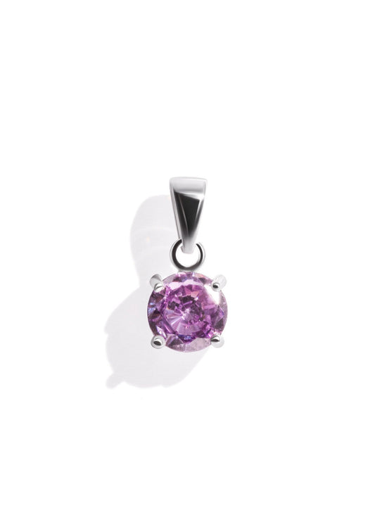 The Grande Fête Light Amethyst Silver Pendant - Molten Store