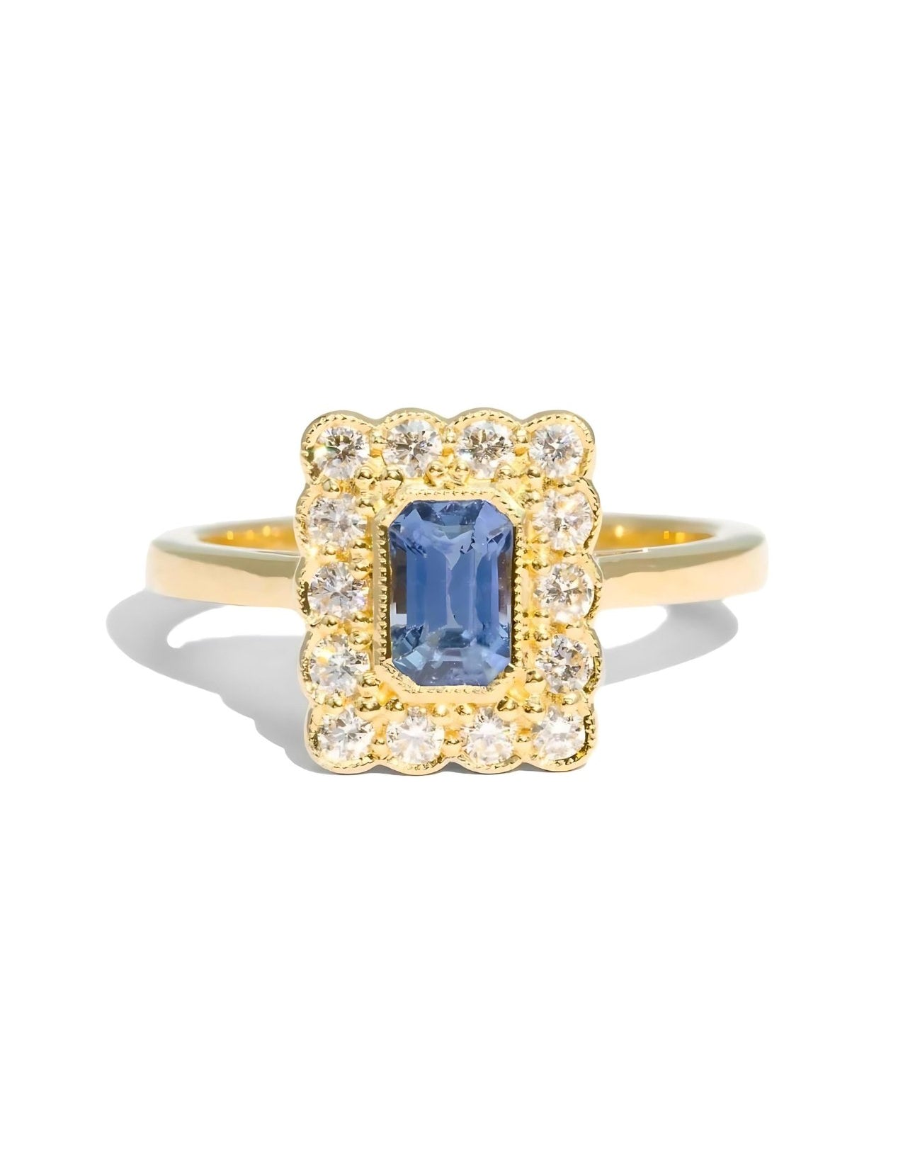 The Hazel Ring with 0.98ct Ceylon Sapphire - Molten Store