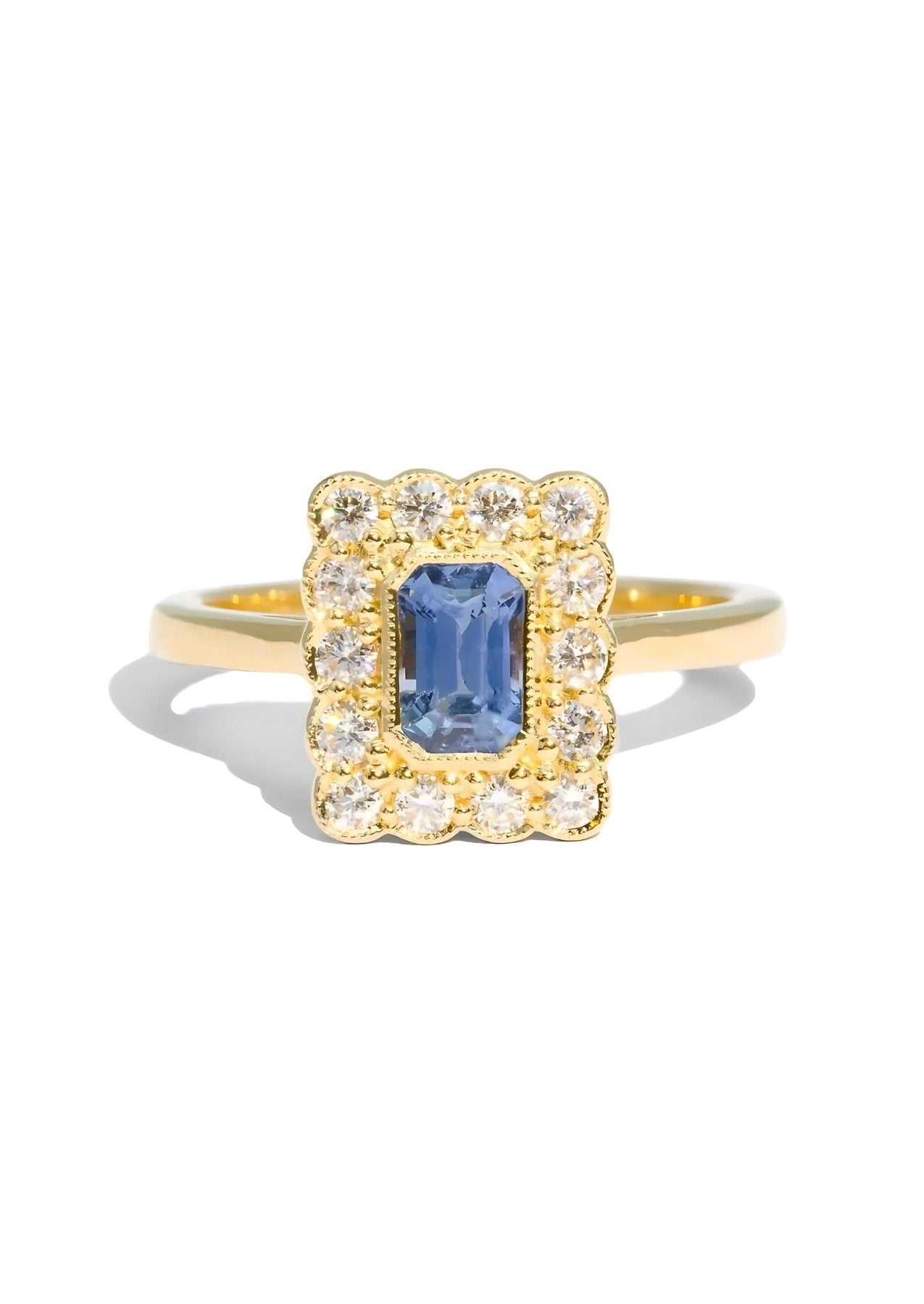 The Hazel Ring with 0.98ct Ceylon Sapphire - Molten Store