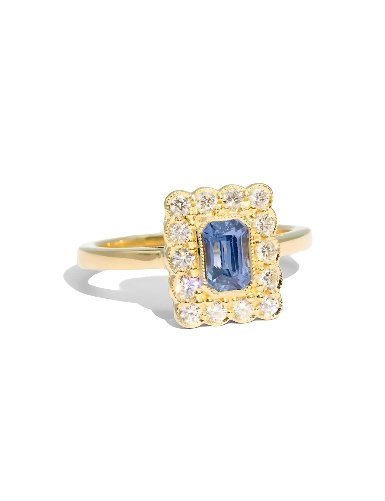 The Hazel Ring with 0.98ct Ceylon Sapphire - Molten Store