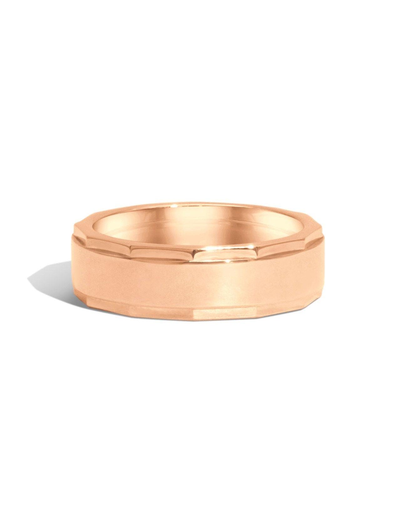 The Illumine Rose Gold Band - Molten Store