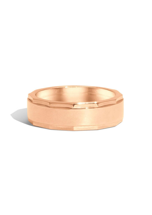 The Illumine Rose Gold Band - Molten Store