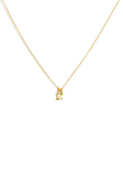 The Initial 14ct Gold Filled Charm Necklace - Molten Store