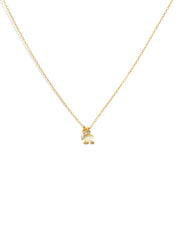 The Initial 14ct Gold Filled Charm Necklace - Molten Store