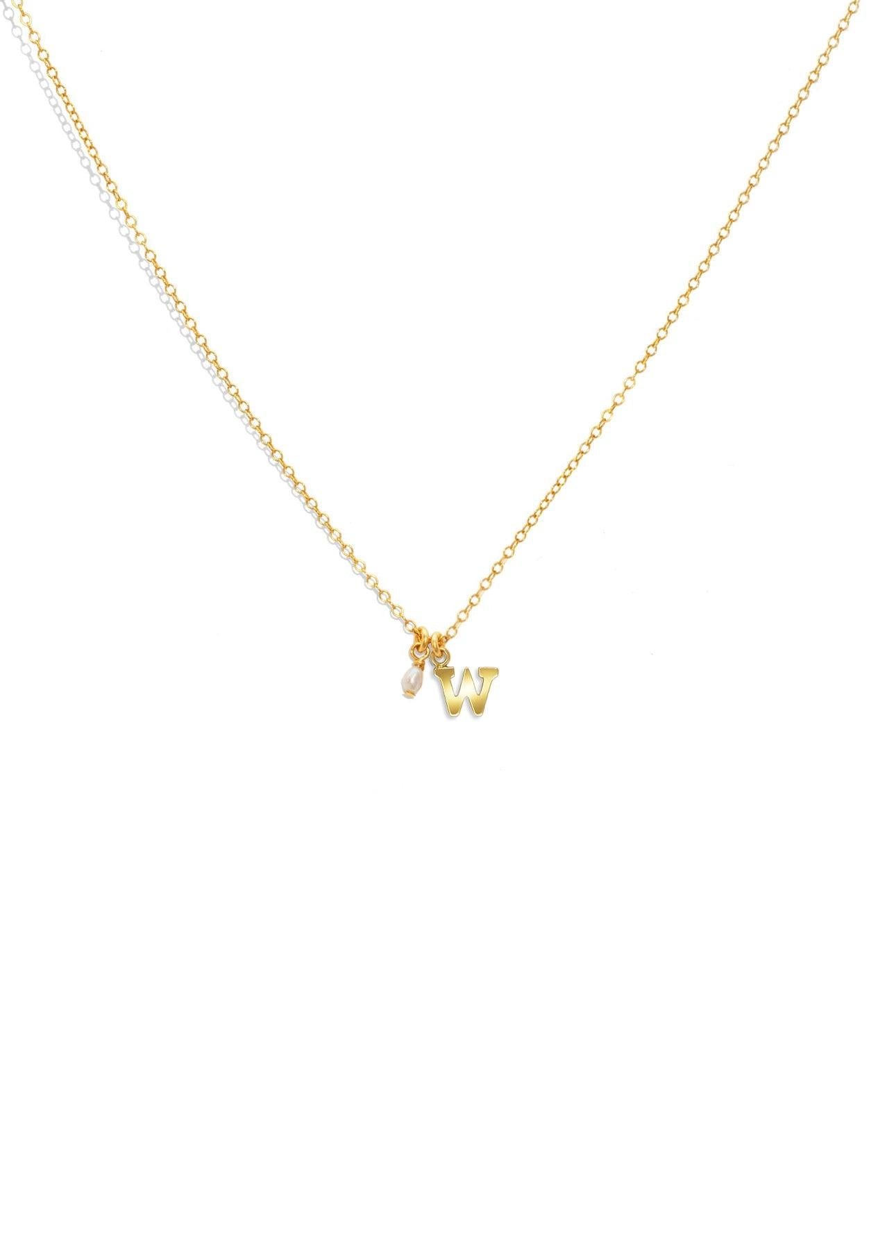 The Initial 14ct Gold Filled Charm Necklace - Molten Store