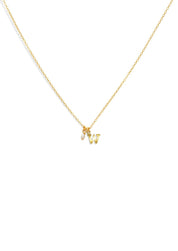 The Initial 14ct Gold Filled Charm Necklace - Molten Store