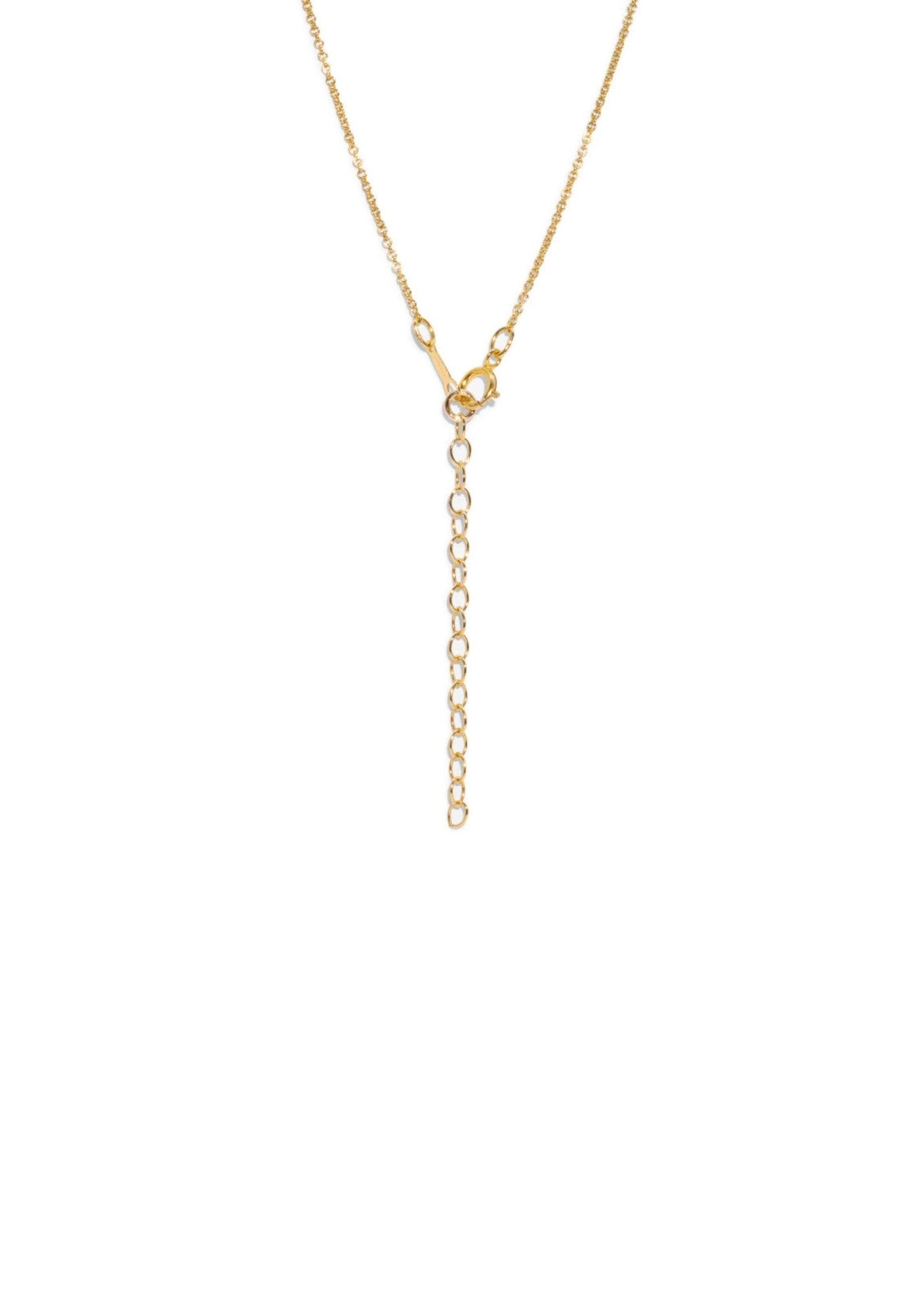 The Initial 14ct Gold Filled Charm Necklace - Molten Store