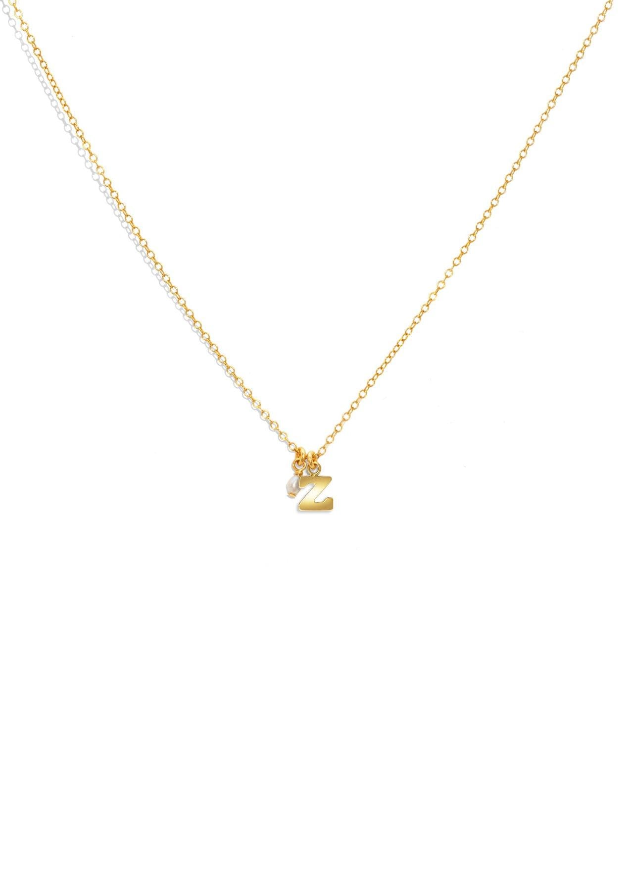 The Initial 14ct Gold Filled Charm Necklace - Molten Store