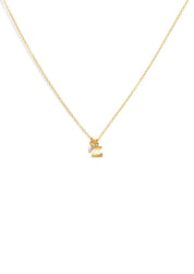 The Initial 14ct Gold Filled Charm Necklace - Molten Store