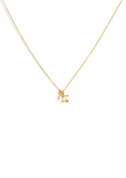 The Initial 14ct Gold Filled Charm Necklace - Molten Store