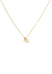 The Initial 14ct Gold Filled Charm Necklace - Molten Store