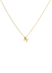 The Initial 14ct Gold Filled Charm Necklace - Molten Store