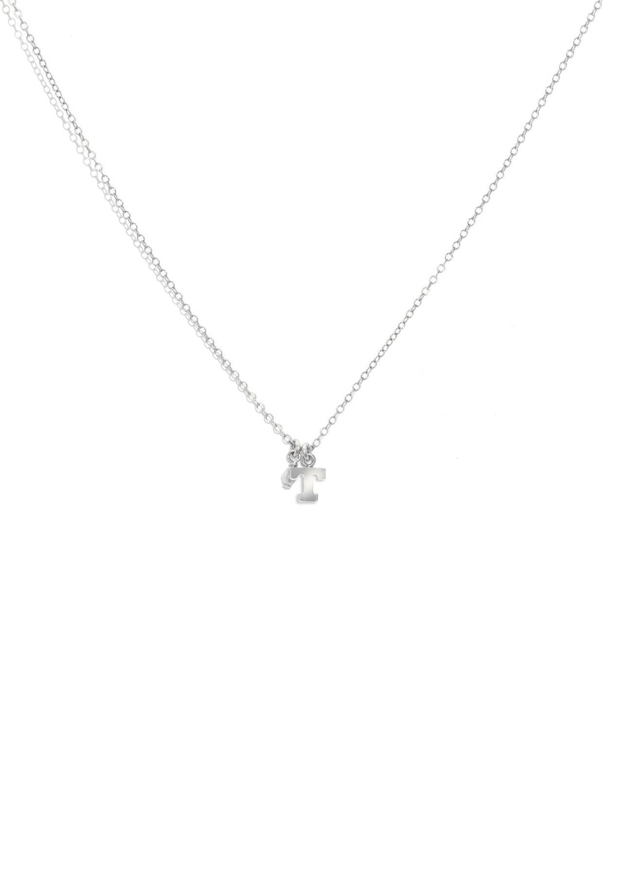 The Initial Silver Charm Necklace - Molten Store