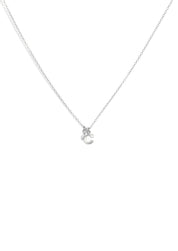 The Initial Silver Charm Necklace - Molten Store