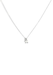 The Initial Silver Charm Necklace - Molten Store