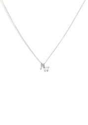 The Initial Silver Charm Necklace - Molten Store