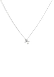 The Initial Silver Charm Necklace - Molten Store